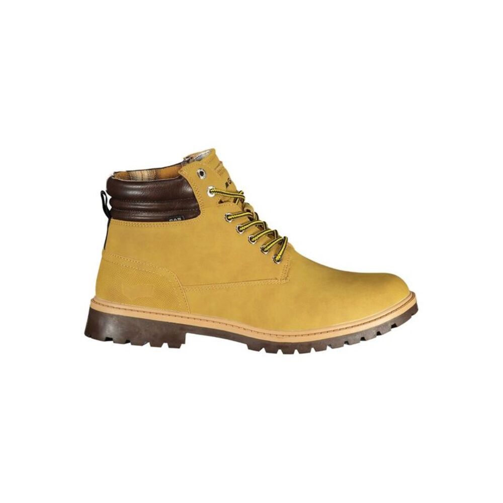 Gas Beige Polyurethane Men Ankle Men's Boot